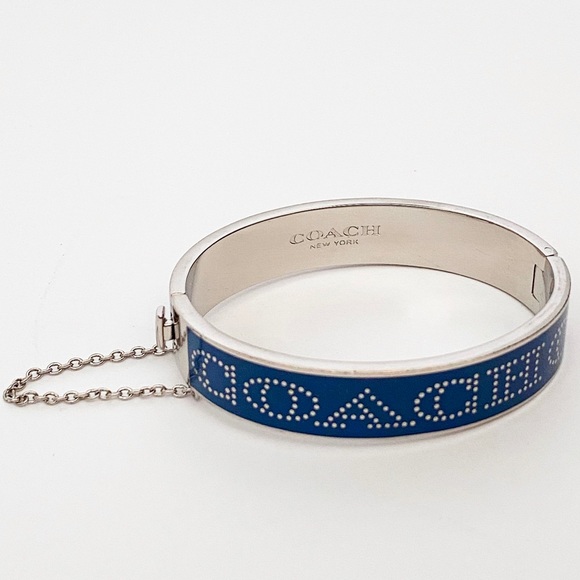 COACH Blue & Silver Bracelet - Picture 1 of 4